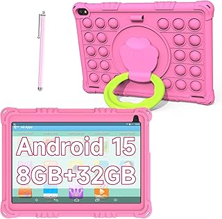 Android 15 Kids Tablet Toddler Tablet for Kids,10…