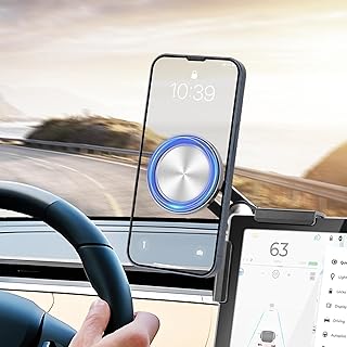 Phone Mount for Tesla Model 3/Y/Cybertruck – Strongest…