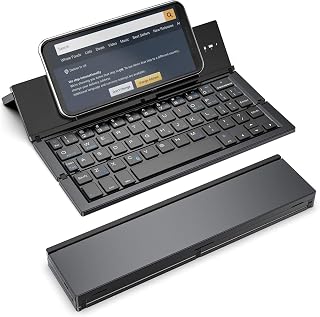Excefore Foldable Bluetooth Keyboard - Portable…