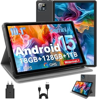 Compare 10 Inch Tablet Android 15 with Case OctaCore 6000mAh at KSA Price