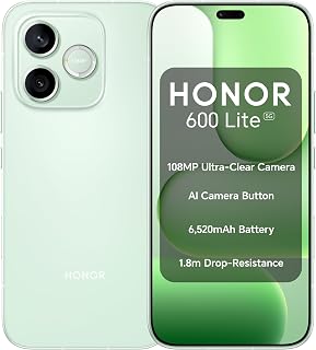 Compare Honor 600 Lite DualSIM 256GB ROM + 8GB RAM GSM Oly | No CDMA Factory Unlocked 5G Smartphone Sprout Green  International Version at KSA Price