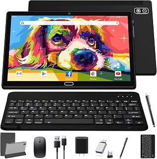 Tablet 10 Inch Android 11 Tablets,2 in 1…