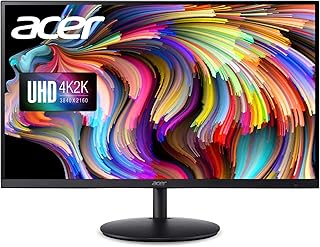 Compare acer SH322QK bmiphux 31.5" UHD 3840 x 2160 Professional Monitor | AdaptiveSync FreeSync Compatible | HDR 10 | ZeroFrame| Height Adjustable Stand with Tilt USB TypeC, Display Port 1.2 & HDMI 2.0 at KSA Price