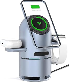 4 in 1 Wireless Charger Stationwith Bluetooth…