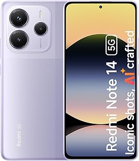 Redmi Note 14 5G Lavender Purple 8GB RAM…