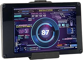 3.5 Inch Computer Temp Monitor 360 Degrees Rotating…