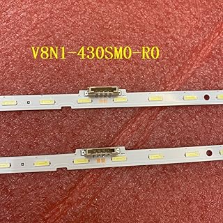 Compare COMPSA  LED strips for Samsungs UE43NU7095U UE43RU7170 UE43NU7020K UE43RU7105K UE43NU7100 43NU7100 UE43UN7020 V8N1430SM0R0 UE43RU7120 2 PCS For 1 TV from SA at KSA Price