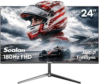 Compare Sealan 24 inch Gaming Computer Monitor FHD 1920x1080 with 180Hz Refresh Rate AMD FreeSync Premium Display, Eye Care, HDMI 3ms MPRT  Ideal for Gaming & Entertainment at KSA Price