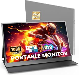 Azeyou 15.6 Inch Portable Monitor, Full HD IPS…