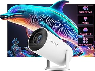 Magcubic Auto Keystone Mini Portable Projector, 1080P/200…
