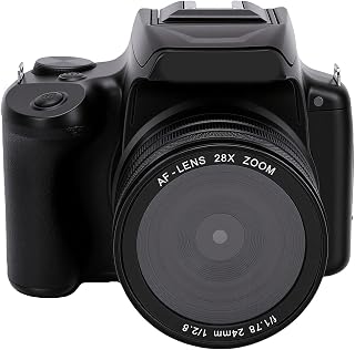 68MP 4K Digital SLR Camera, 2.8 Inch Flip…