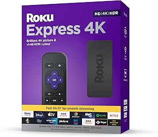 Compare Roku Express 4K | HD4KHDR Streaming Media Player at KSA Price