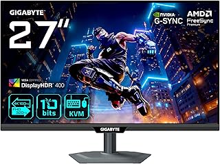 Compare GIGABYTE M27UP Gaming Monitor 27 Inch 4K UHD  Dual Mode 4K 160Hz or FHD 320Hz, 3840 x 2160, 1ms, 350 CDm², FreeSync Premium Pro, DisplayHDR400, HDMI 2.1, DisplayPort 1.4 at KSA Price