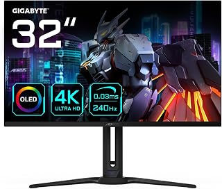 Compare Gigabyte AORUS FO32U2 32" OLED Gaming Monitor  3840 x 2160 UHD, 240Hz, 0.03ms, KVM, 250CDm², FreeSync Premium Pro, DisplayHDR True Black 400, HDMI 2.1 at KSA Price