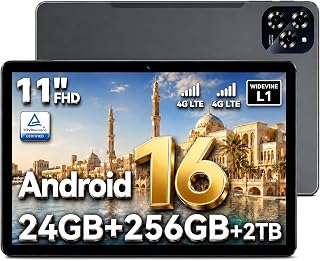 TABWEE 2026 Upgrade Android 16 Tablet 11 inch,…