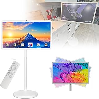 21.5-Inch Portable TV -1080P Touch Screen Monitor…
