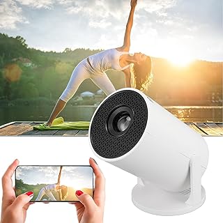 Bewinner Smart Mini Projector with Bluetooth, Auto…