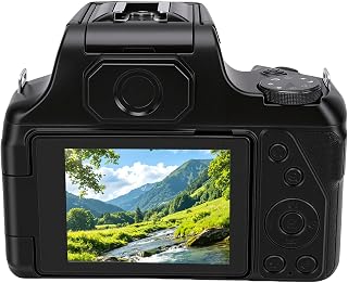 Compare XUMIUZIY Digital SLR Camera 68MP 4K 28X Zoom with Flip Screen and at KSA Price