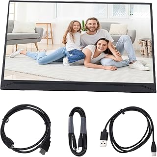 15.6in Portable Laptop External Display, 1080P IPS…