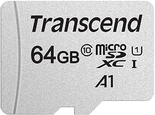Transcend TS64GUSD300S 64GB MicroSDXC Class 10…