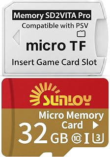 Compare SD2Vita 6.0 PS Vita Memory Card Adapter with 32GB Micro SD Card, High Speed microSDHC UHSI Flash Memory Card with PSV Micro SD Card Adapter for PSV 10002000 PSTV FW 3.60 HENkaku Enso System at KSA Price