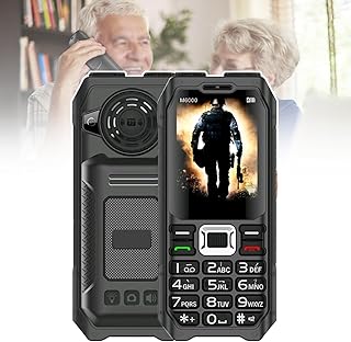 Compare Basic Mobile Phone for the Elderly, Large Keyboard, Large Fonts, Large Display, Large Speakers, WaterproofAntiFall, Rich in Functions, Easy to Use,Black at KSA Price