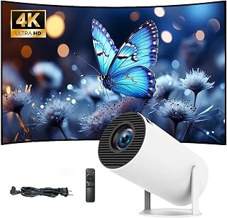 Compare HY300 Pro Spotlight HD Projector  Mini Projector, 1080P, Dual Band WIFI at KSA Price