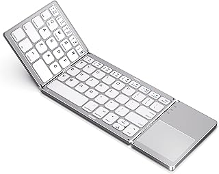 KASTWAVE Foldable Bluetooth Keyboard, Wireless, Pocket…