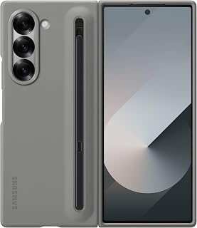 Compare SAMSUNG Galaxy Z Fold 6 S Pen Phone Case, Protective Cover with Builtin S Pen Holder Slot, Click to Release, US Version, EFOF95PCJEGUS, Gray at KSA Price