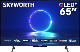 Skyworth 65 in 4K QLED Smart TV, Model…
