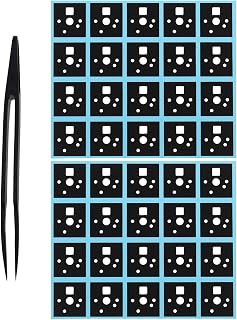 Compare 120pcs Keyboard Shaft Pads Mechanical Keyboard Shaft Film 1.65 x 1.55cm Poron Keyboard Switch Pad Compatible with Cherry MX Compatible with Gateron, Black at KSA Price