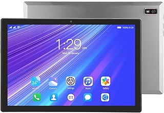 Compare ARTSIM Tablet for Android 11, 10In 4G Calling Tablet Silver Grey, 6GB 128GB 1920X1200 HD Resolution Tablet PC, Front 800W Rear 2000W, Supports 2.4 g 5G WiFi BT Connection Type C Charging at KSA Price