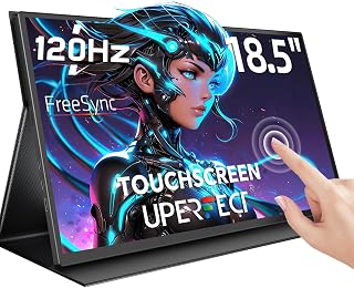 18.5-Inch Touchscreen Portable Monitor, 120Hz 1ms…