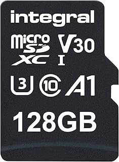 Integral 128GB Micro SD Card 4K Video Premium…
