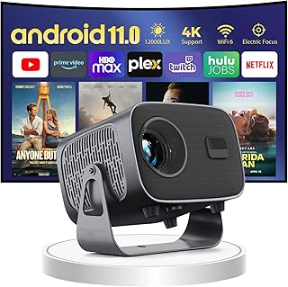 [Android 11.0/Electric focus] Portable projector with…