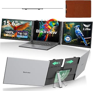 Blackview DCM8 Triple Laptop Screen Extender,15.6"…