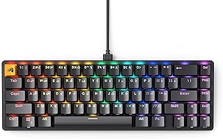 Compare Glorious GMMK 2 65% Arabic & English RGB Gaming Keyboard  TKL Hot Swappable Mechanical Keyboard, Linear Switches, Wired, TKL Gaming Keyboard, Compact Keyboard  Black RGB Keyboard at KSA Price
