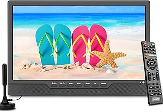 Portable Digital TV,13.3 Inch LCD Rechargeable…