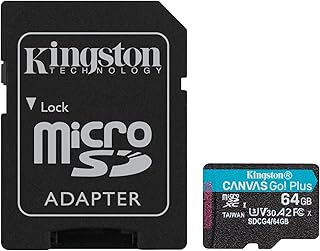 Kingston 64GB Canvas Go Plus microSD Card |…