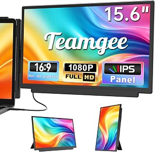 Teamgee 15.6" Laptop Screen Extender, Ultra-Thin…