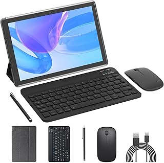 Android 14 Tablet 2 in 1 Tablets 10…