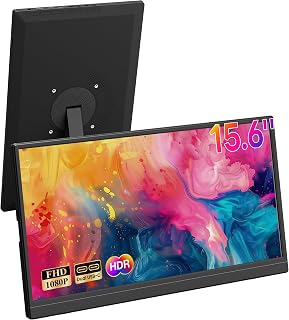 Portable Monitor 15.6 Inch 1080P Portable Screen