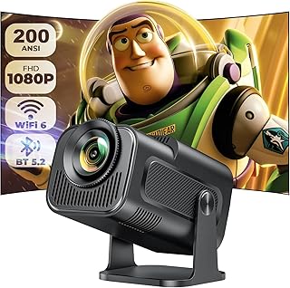 Koeay Smart Mini Projector with Android 11.0,2024…