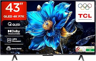 Compare TCL 108 cm 43 inches 4K Ultra HD Smart QLED Google TV 43P7K Black at KSA Price