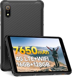 Compare Ulefone Armor Pad Pro 8" Rugged Tablet 16GB + 128GB, 48MP Rear Camera + 32MP Front Camera, 7650mAh Battery 18W Fast Charging Octa Core Android 13, 4G LTE 3Card Slots IP68 Waterproof Tablet GPS NFC at KSA Price