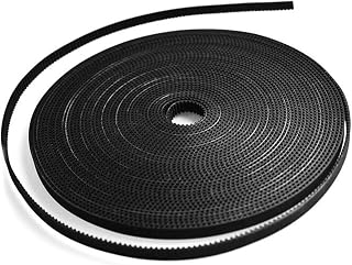 Compare 10M GT2 Synchronous Timing Belt, Wide 6mm, 2GT6mm for 3D Printer 2GT Belts Pulley Accessories, 3D Printer Parts Length : Length 10M, Width : Black at KSA Price