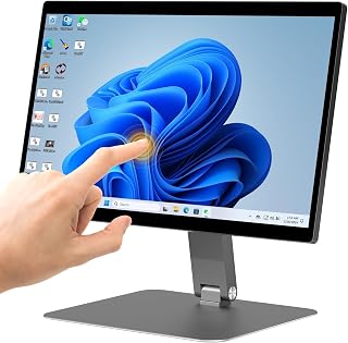 Compare 15.6" All in One Industrial Desktop Computer, Fanless N5095 Win 11 Pro Touchscreen Panel PC 8GB RAM, 128GB ROM Tablet PC Panel with Swivel Mount, FHD Display IPS 1920 * 1080 at KSA Price