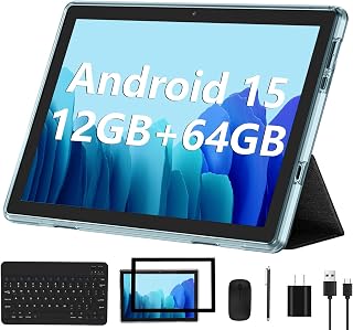 ECOPAD Android 15 Tablet, 10 Inch Tablets with…
