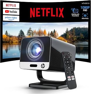 Compare HP Projector with Netflix, USBC Power Bank Compatible, 4K Supported MC475 at KSA Price
