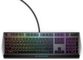 Compare Dell Alienware LowProfile RGB Gaming Keyboard AW510K: Alienfx Per Key RGB LED  Media CONTROLS & USB Passthrough  Cherry MX Low Profile Red Switches at KSA Price